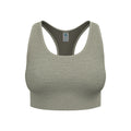 Seamless Medium Padded Sport  Soutien-gorge sport Femmes - kaki