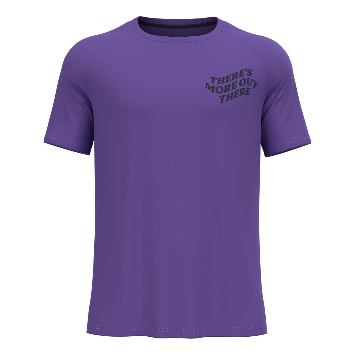 Odlo Essential Print Maillot De Course Hommes-Violet