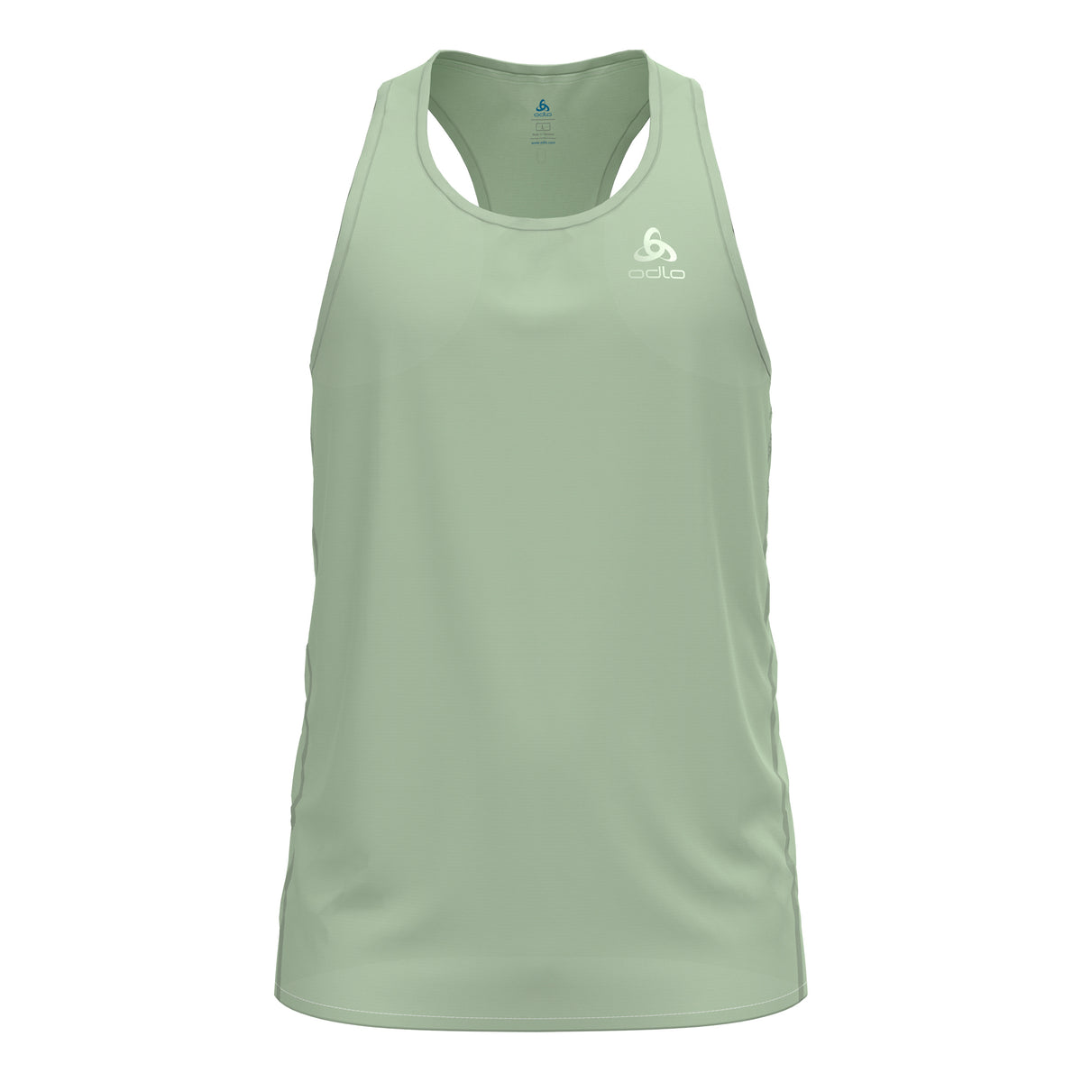 Odlo Zeroweight Chill-Tec Maillot de course Hommes-sauge