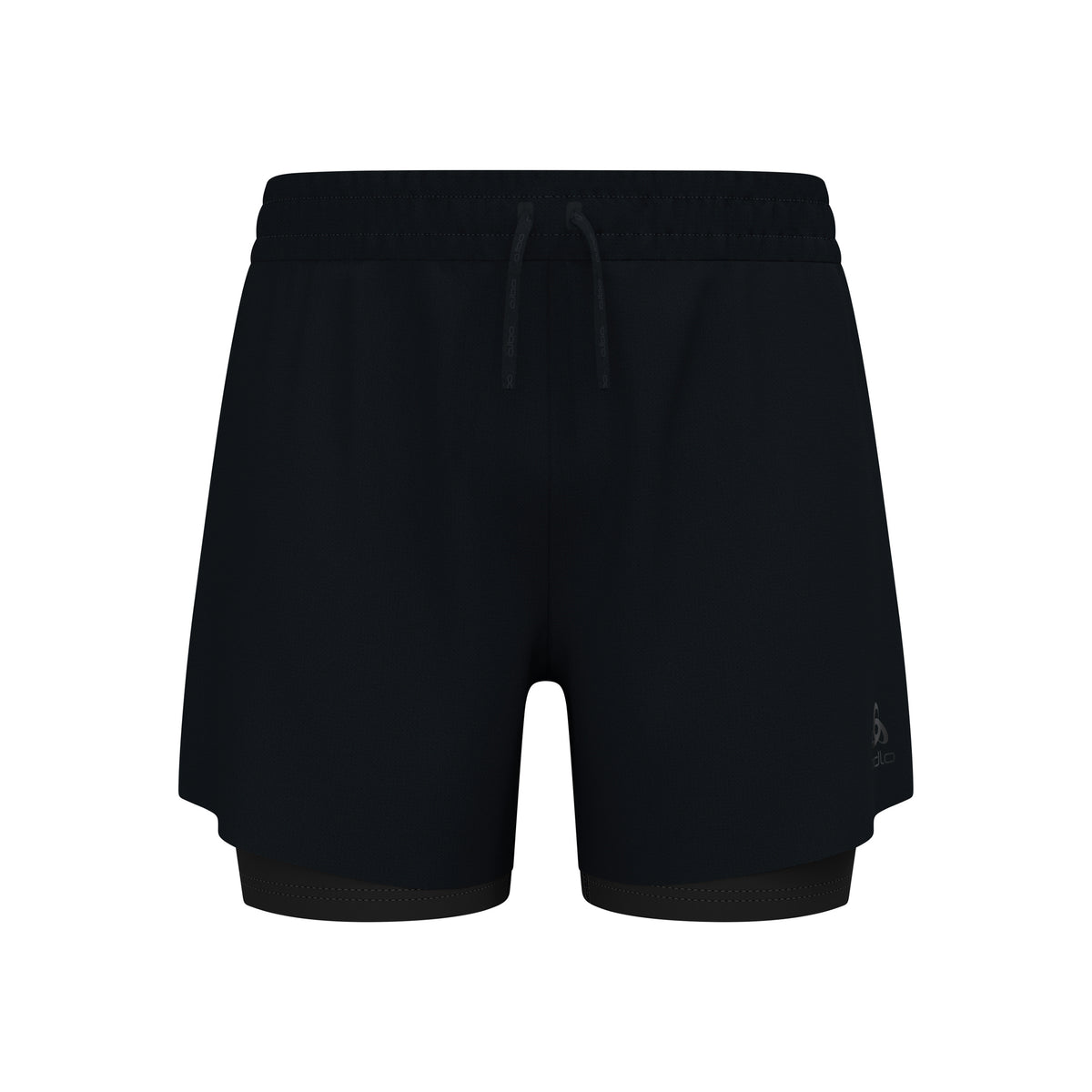 Odlo Zeroweight 5in 2in1 Short de running Hommes-noir