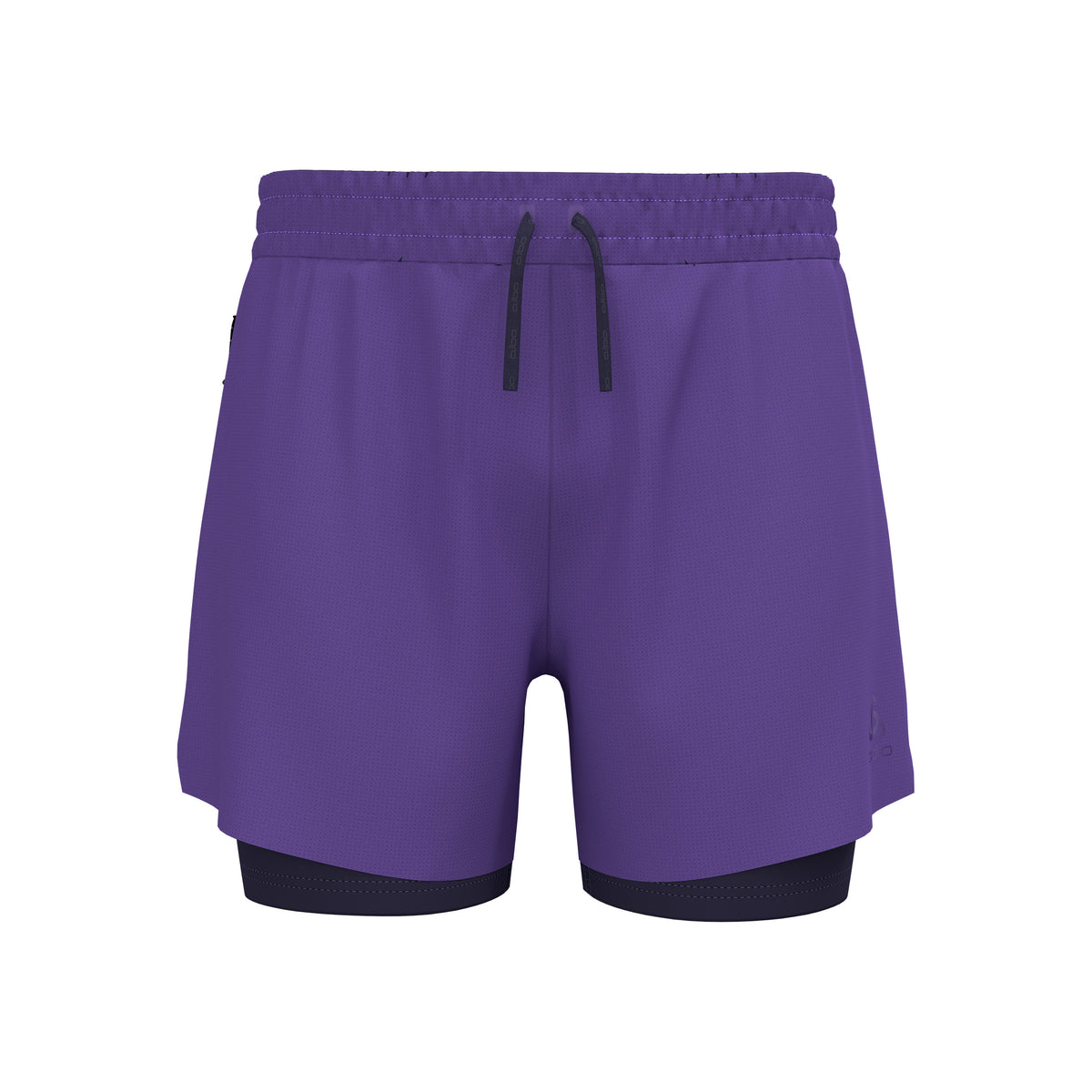 Odlo Zeroweight 5in 2in1 Short de running Hommes-violet