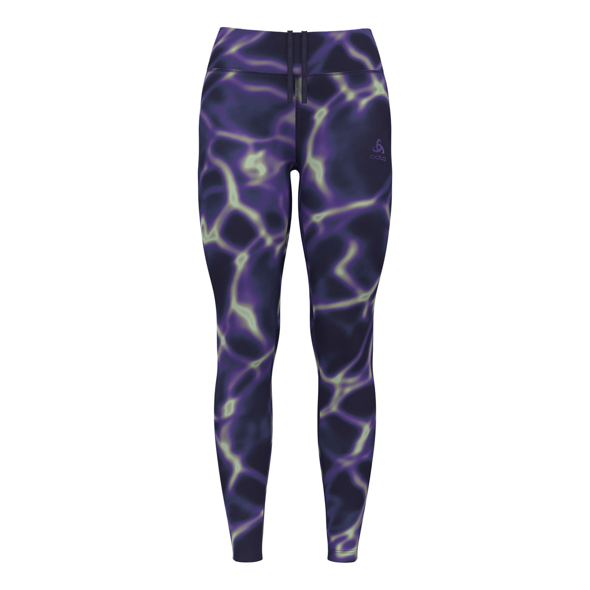 Odlo Zeroweight Print Collant De Course Femmes-Violet