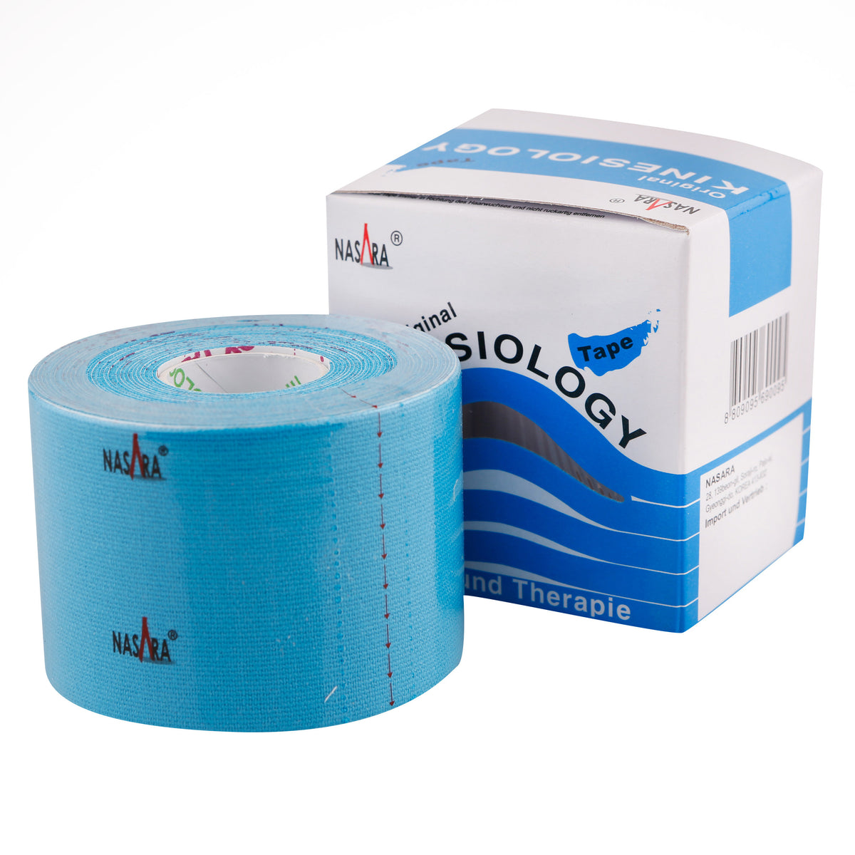 Nasara Kinesiologie Tape 1 Bobine-Bleu