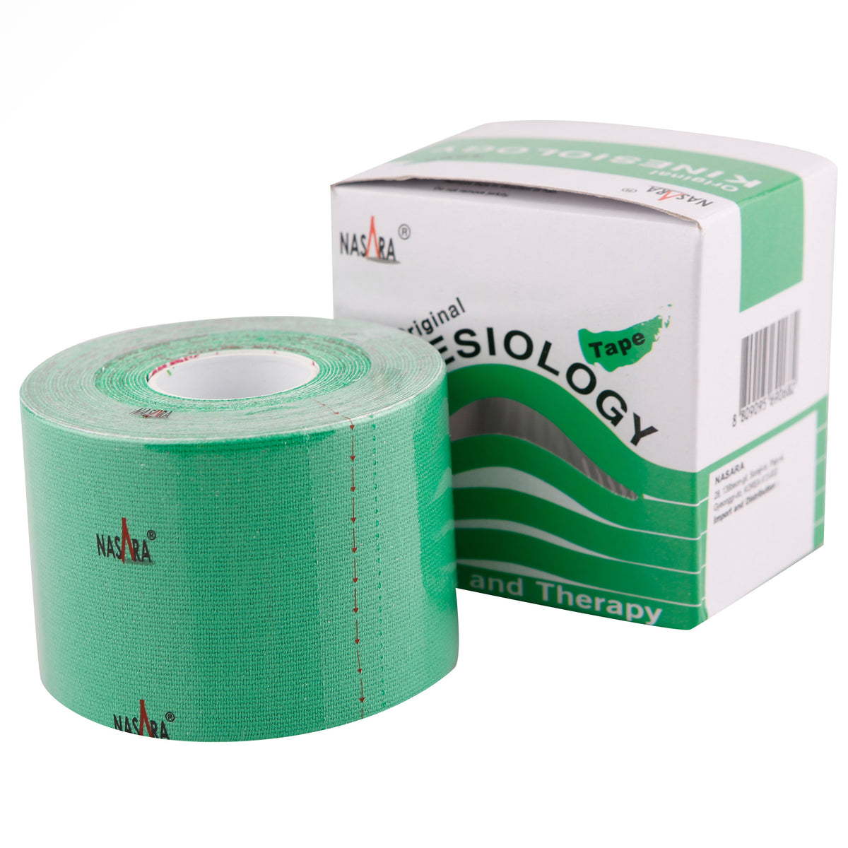 Nasara Kinesiologie Tape 1 Bobine-Vert