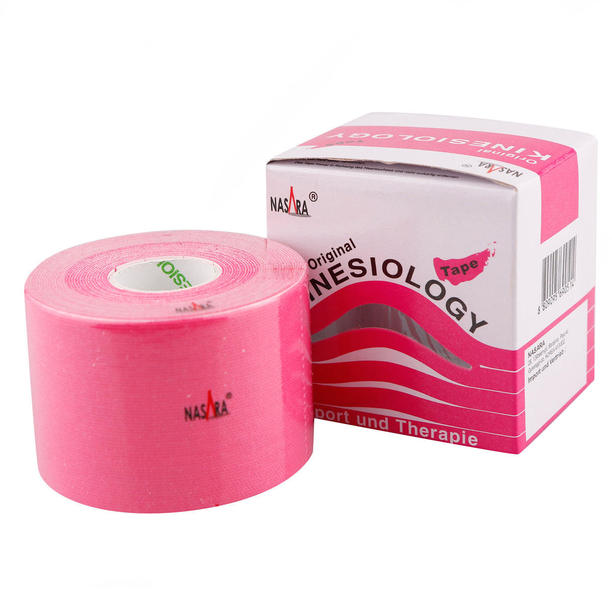 Nasara Kinesiologie Tape 1 Bobine-Pink