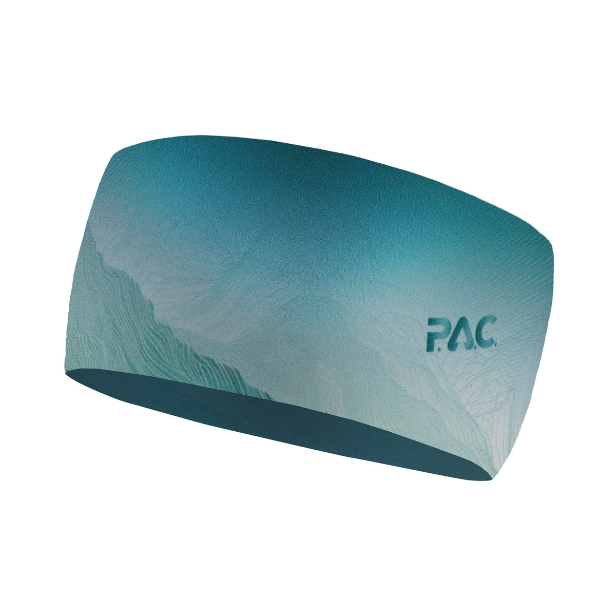 P.A.C. Recycled Seamless Bandeau-Turquoise