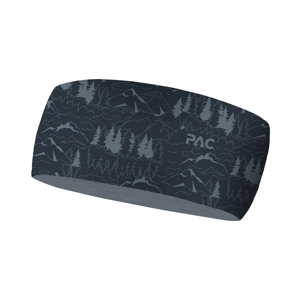 P.A.C. Seamless Bandeau Unisex - bleu foncé, gris