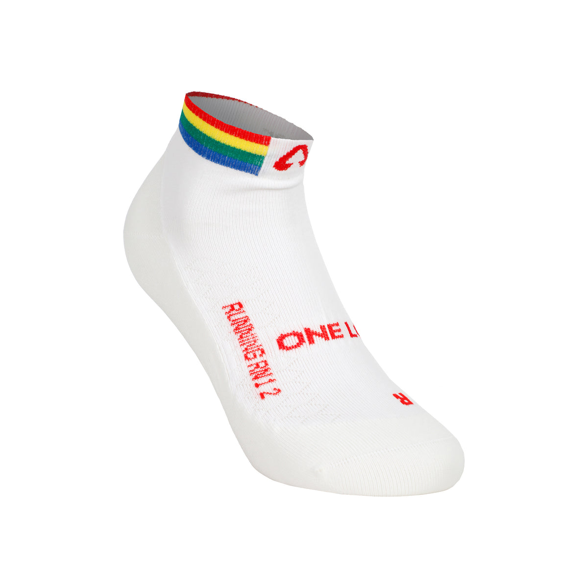 P.A.C. RN 1.2 Reflective Ultralight Speed Chaussettes De Running Hommes-Multicouleur