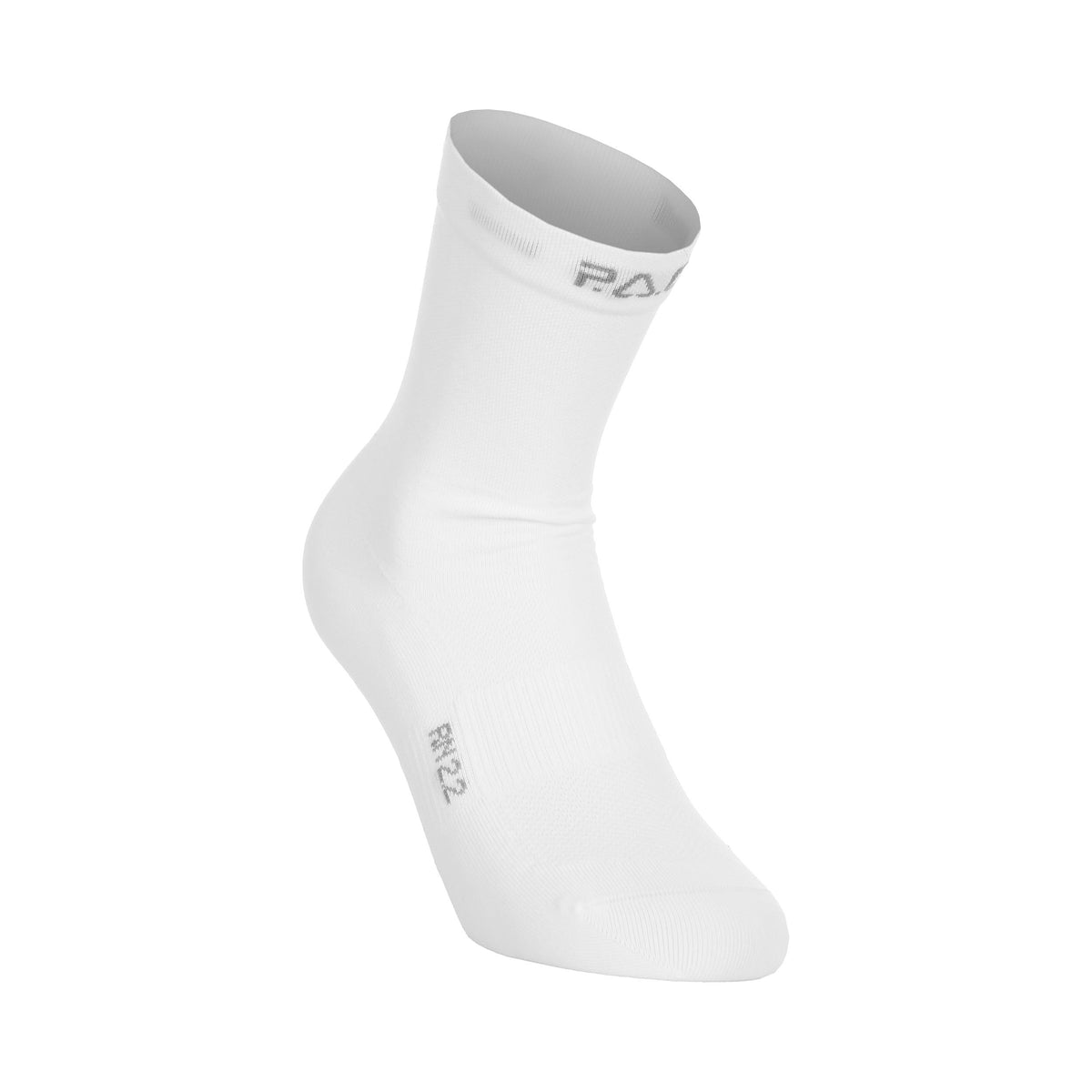 P.A.C. RN 2.2 Reflective Ultralight Long Chaussettes De Running Hommes-Blanc