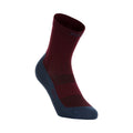 RN 2.2 Reflective Ultralight Long Chaussettes De Running Femmes-Rouge Foncé