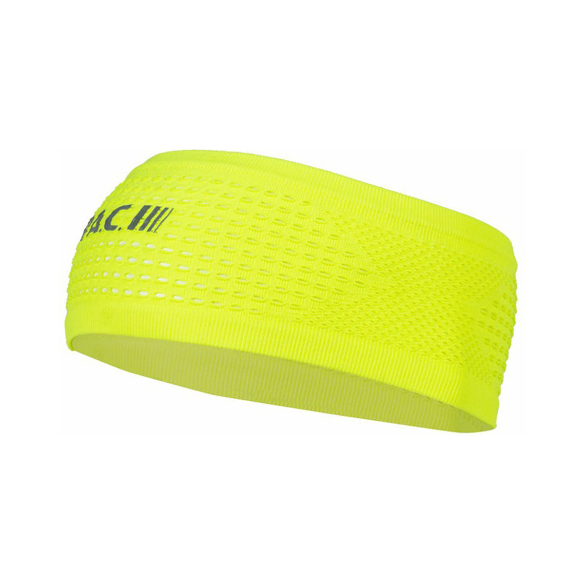 P.A.C. Recycled Seamless Mesh Bandeau-Jaunes Fluo