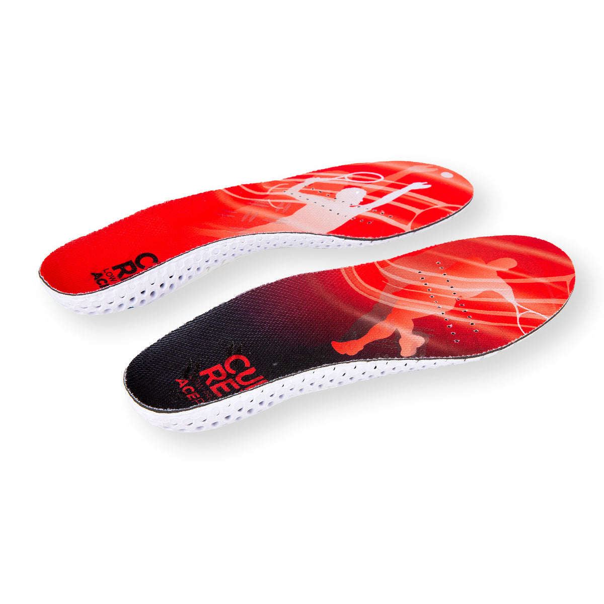 CURREX AcePro Low Semelle Intérieure-Rouge,Rouge Foncé