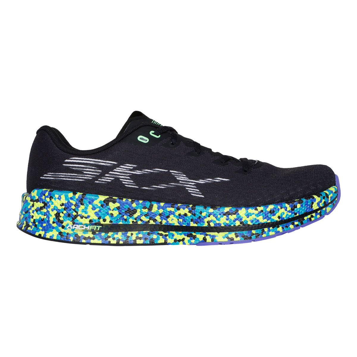 Skechers Go Run Razor 5 Chaussure De Running Sans Stabilisateurs Femmes-Noir,Multicouleur