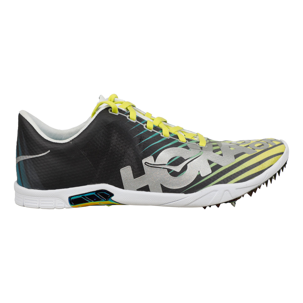 Hoka One One Speed Evo Spikes Hommes-Noir,Jaune