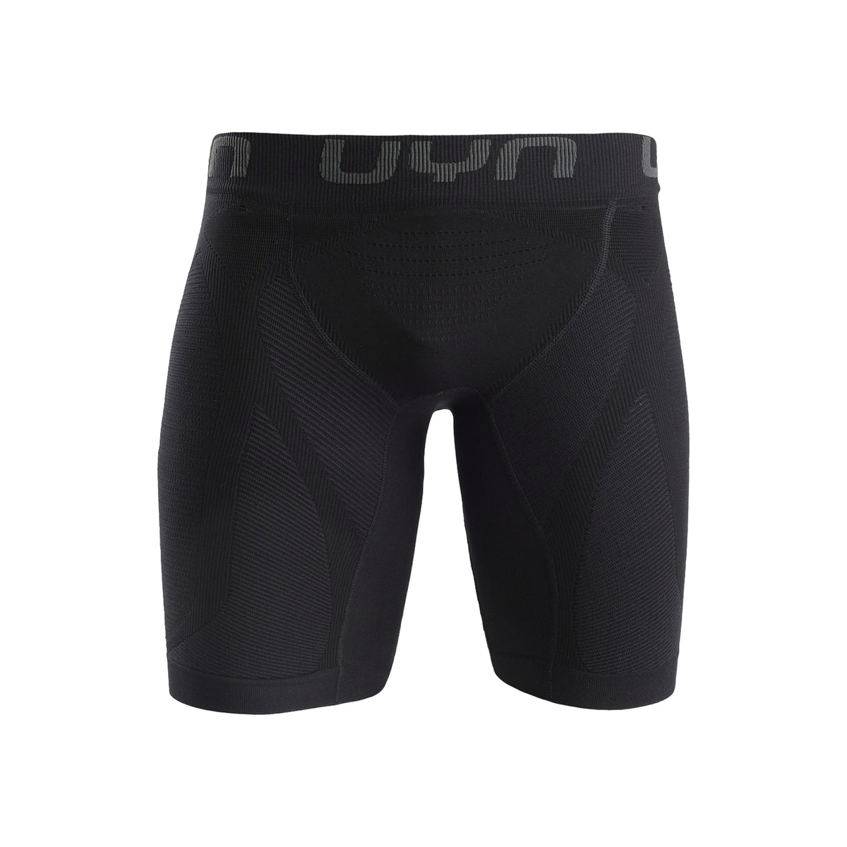 UYN Position+ UW 9inch Long Leg Caleçon Hommes-Noir