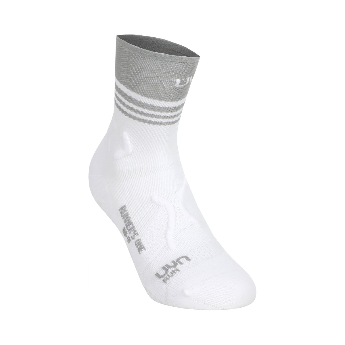 UYN Runner's One Grip Socks Chaussettes De Running-Blanc