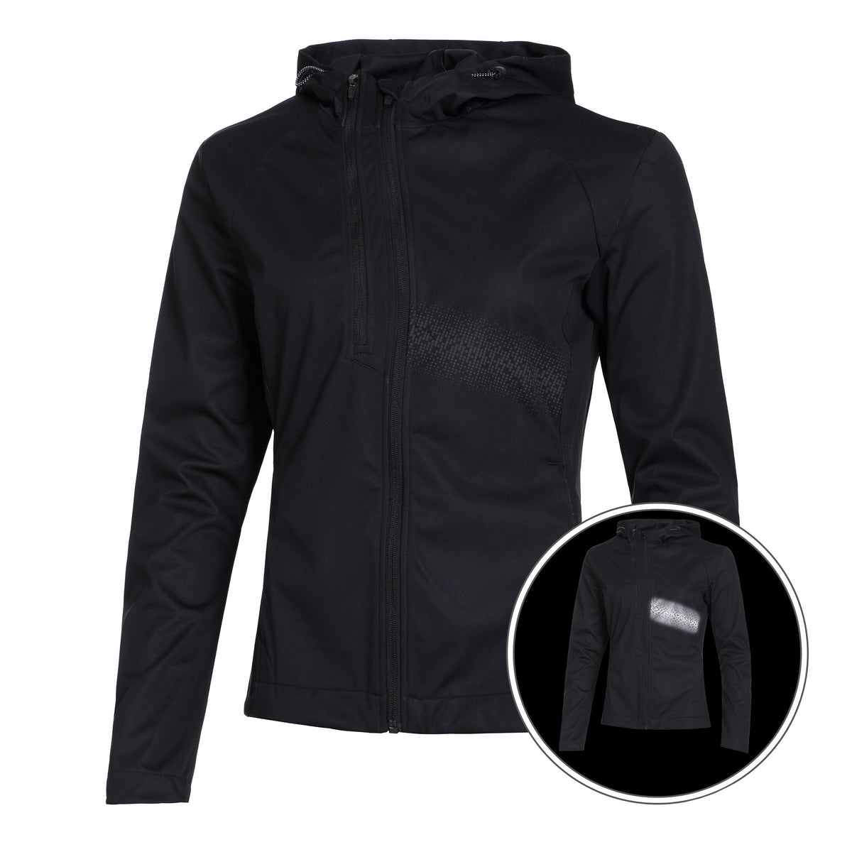 NEO Reflex-Tex Veste Running Femmes-Noir