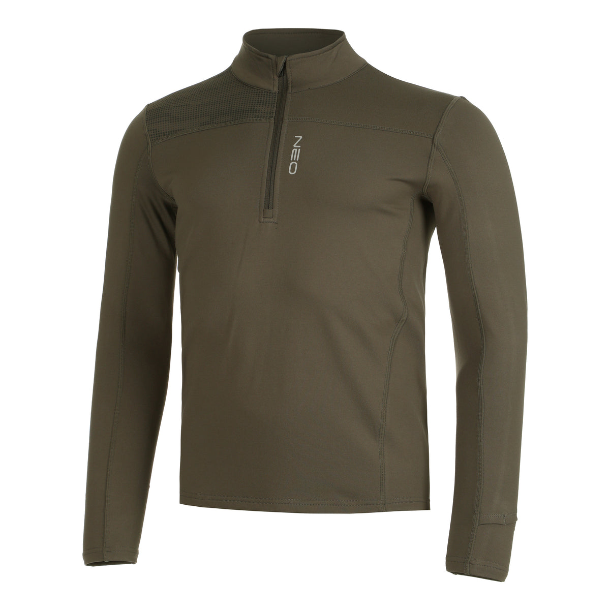 NEO Warm Light Haut Manches Longues Hommes-Vert