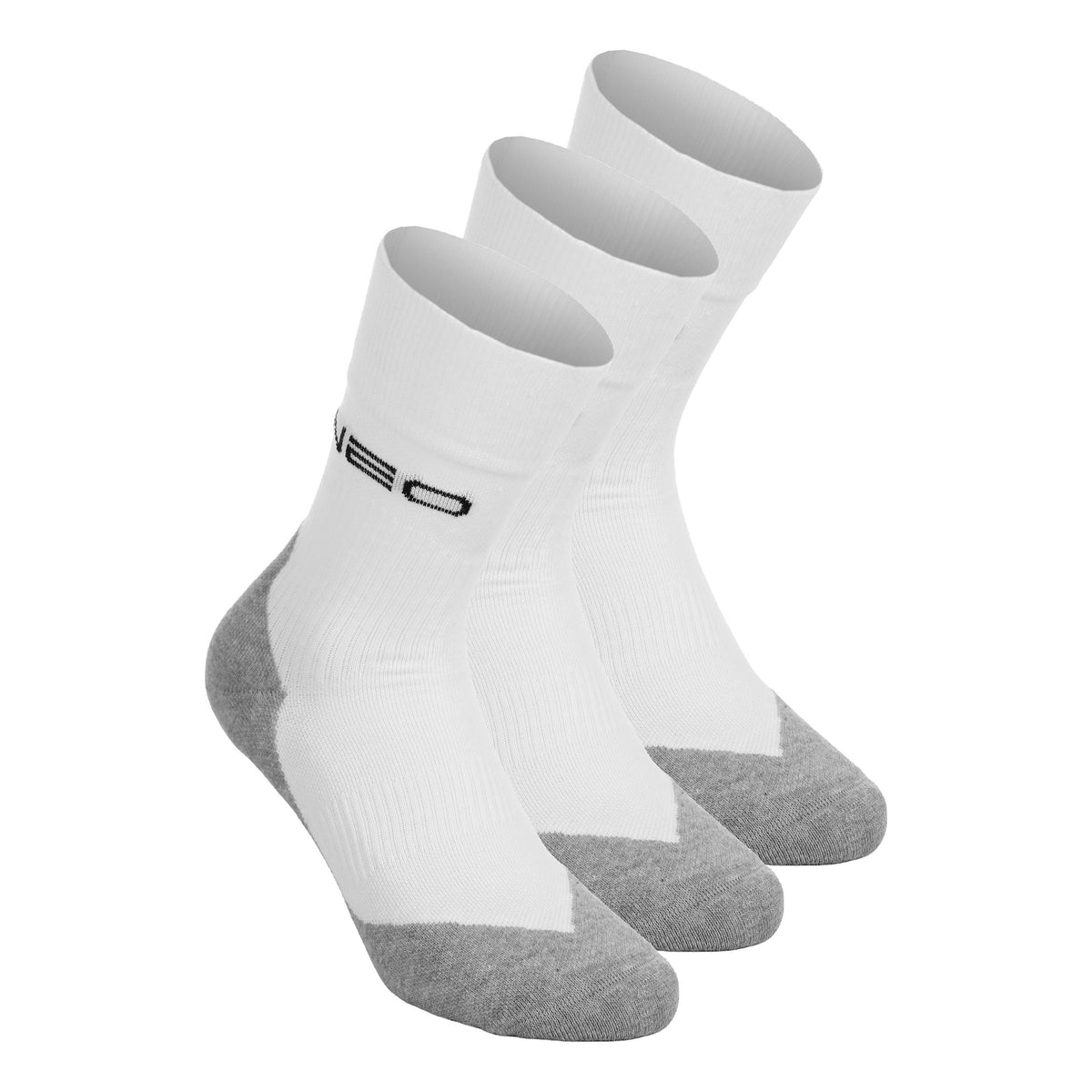 NEO Clima Chaussettes de running Pack de 3 Unisex-blanc
