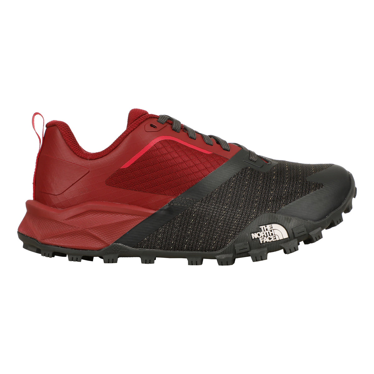 The North Face Offtrail TR Chaussure Trail Femmes-Gris Foncé, Rouge