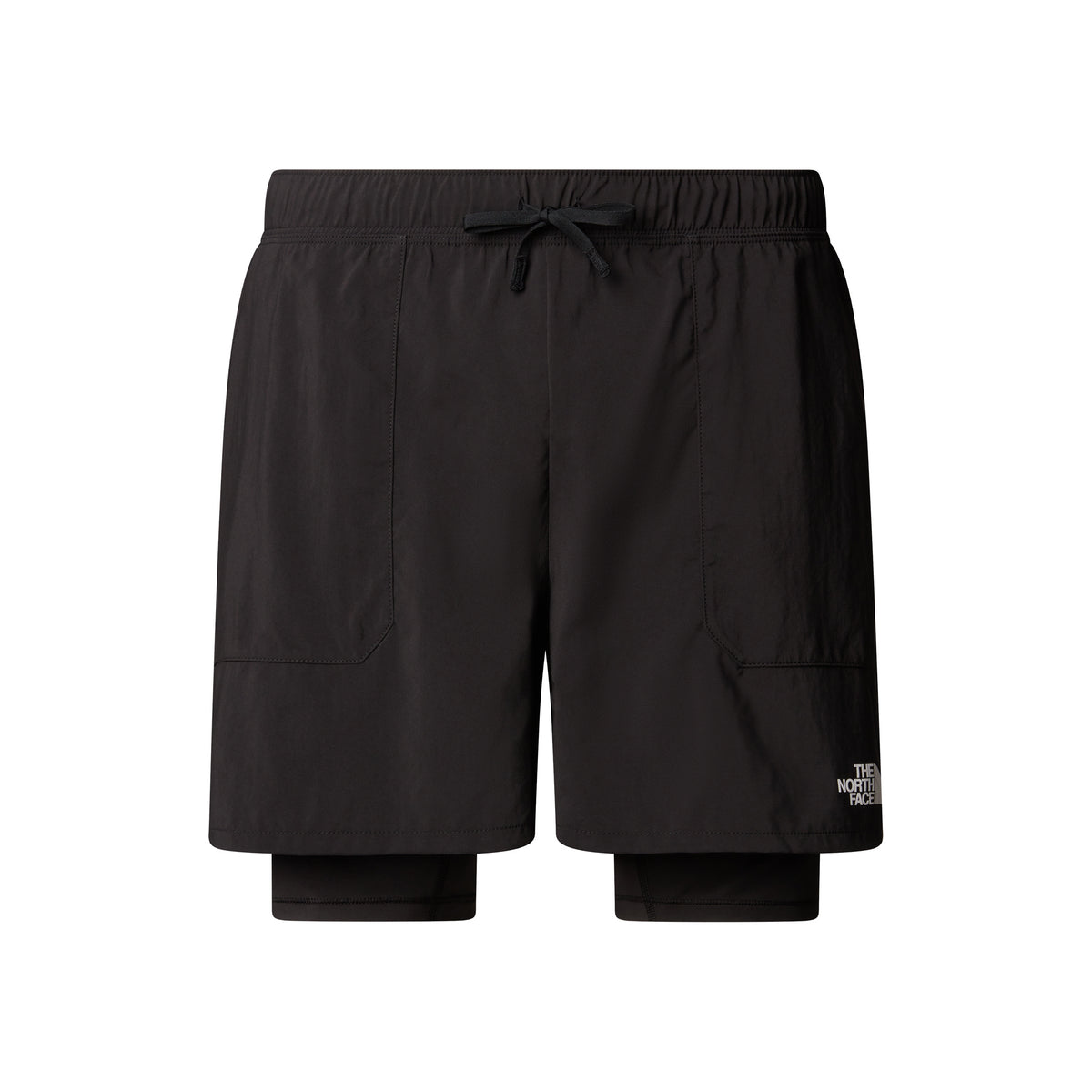 The North Face Sunriser 2in1 6in Short De Running Hommes-Noir