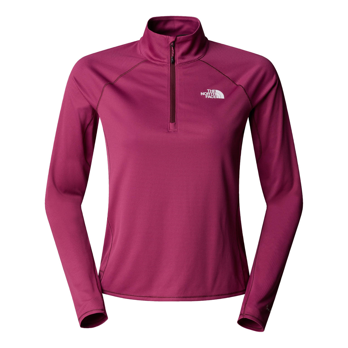 The North Face Sunriser 1/4 Zip Maillot De Course Femmes-Berry