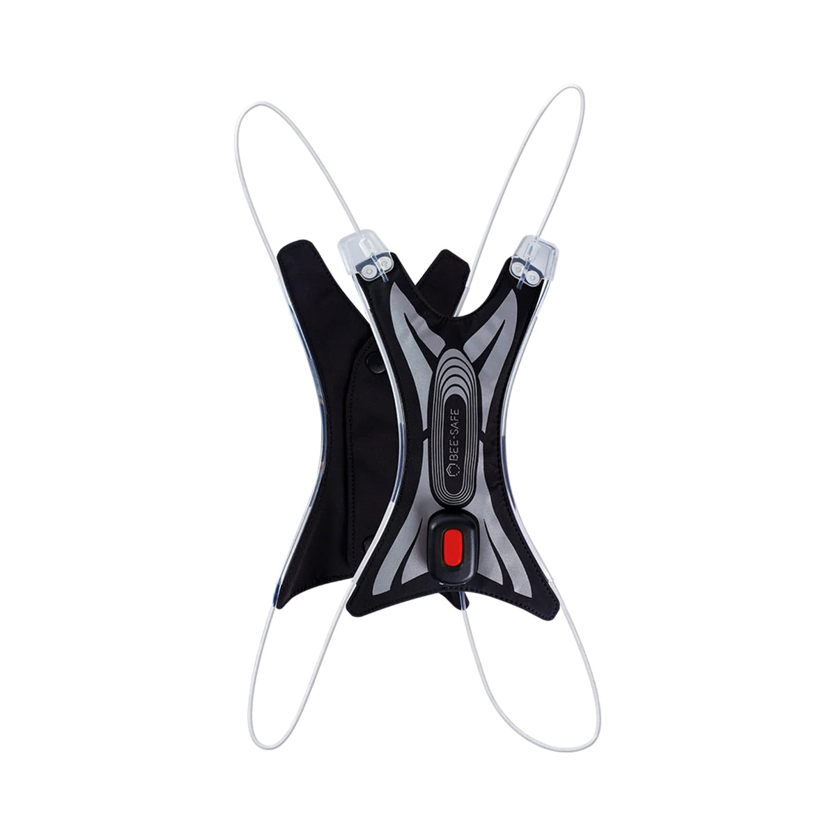 Bee-Safe Led Vest Spider USB Système D'éclairage-Rouge