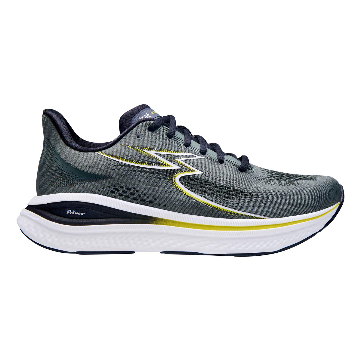 361° Meraki 6 Chaussure De Running Sans Stabilisateurs Hommes-Vert Foncé,Jaune Lemon