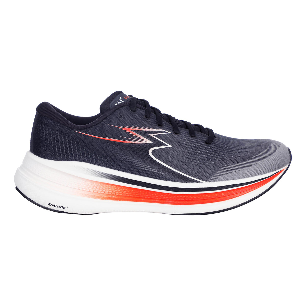 361° Centauri 3 Chaussure de running sans stabilisateurs Hommes-gris foncé, orange