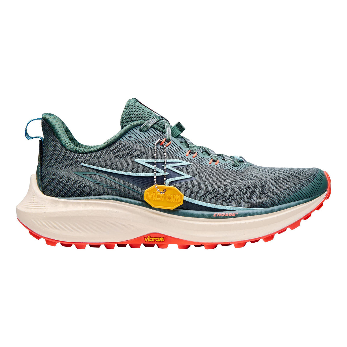361° Futura 2 Chaussure Trail Hommes-Bleu Petrol, Vert Foncé
