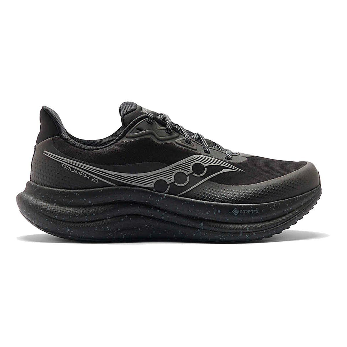 Saucony Triumph 23 GTX Chaussure de running sans stabilisateurs Hommes-noir, noir
