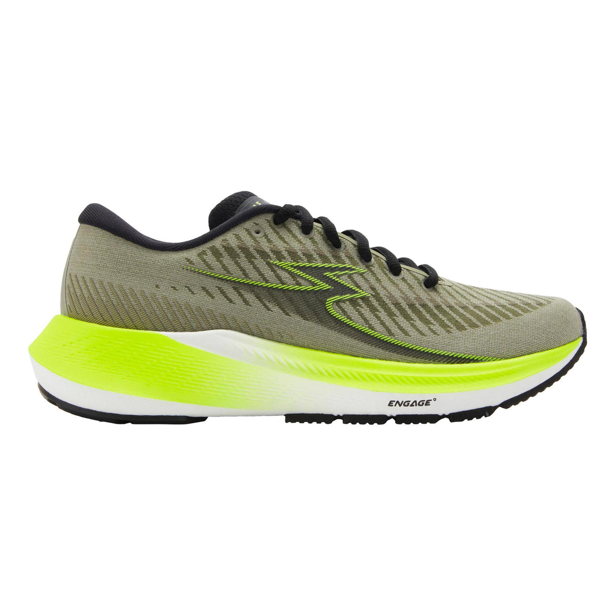 361° Kairos 3 Chaussure de running avec stabilisateurs Hommes-jaune, gris