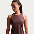 Swift Top de course Femmes - mauve, argent