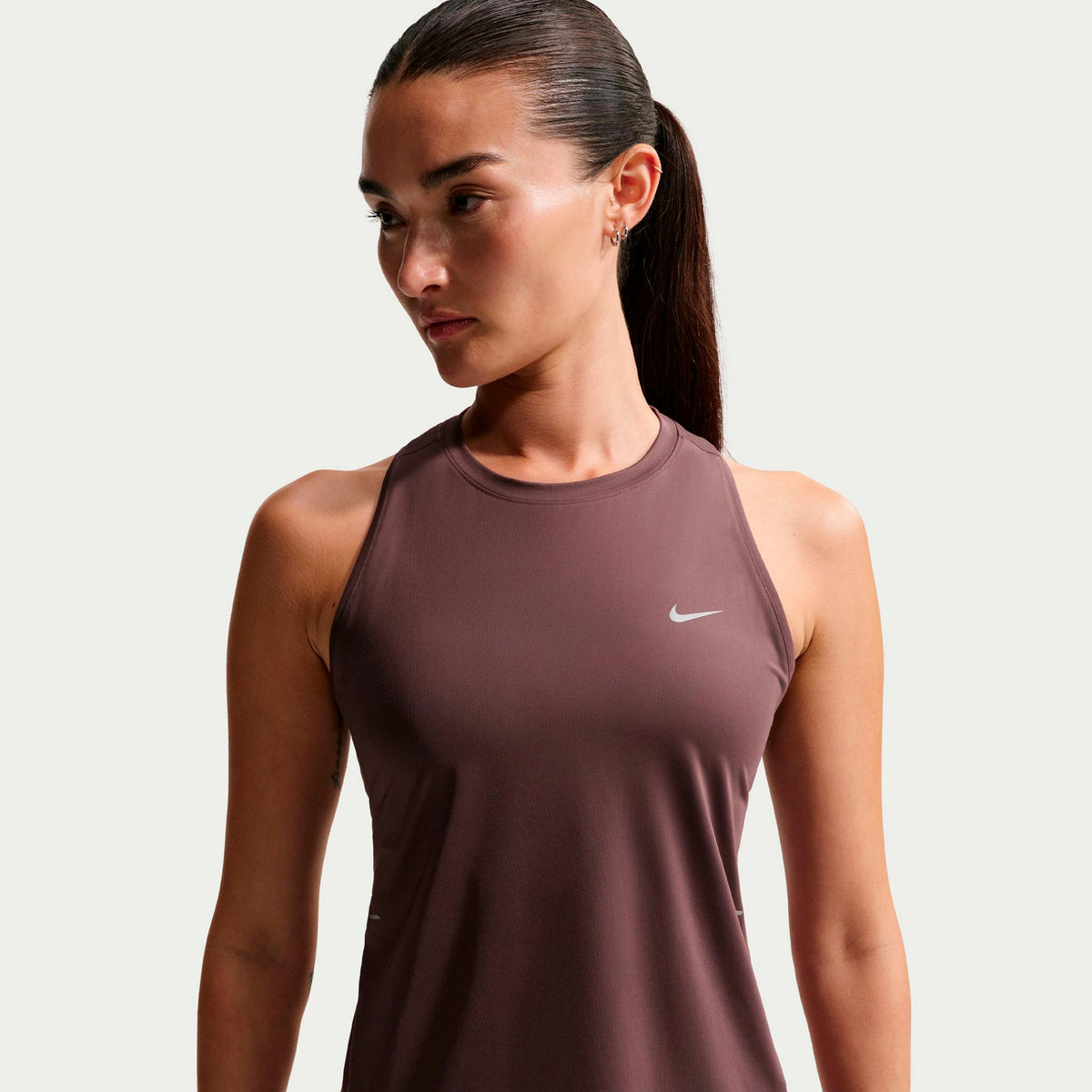 Nike Swift Top de course Femmes - mauve, argent