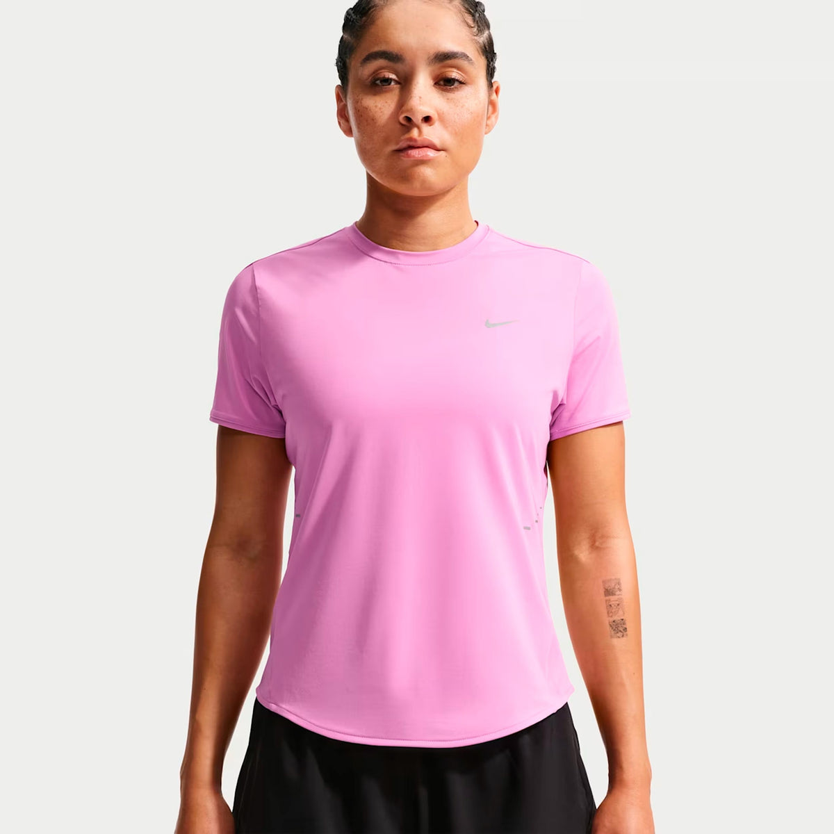 Nike Swift Maillot de course Femmes - rose, argent