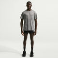 Stride  Maillot de course Hommes - gris, argent