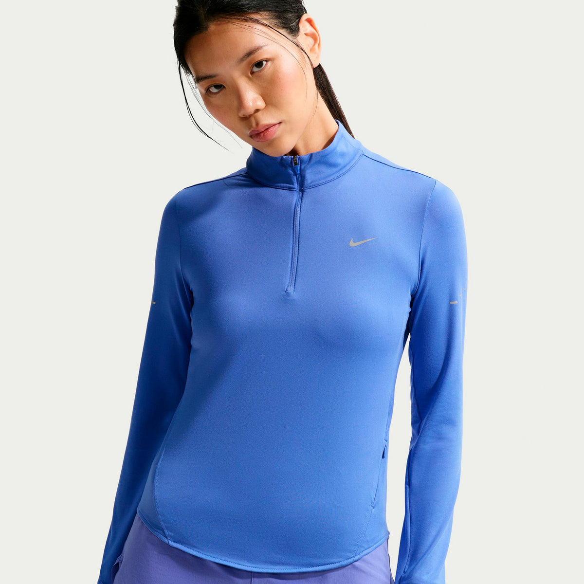 Nike Swift Maillot de course Femmes - bleu, argent