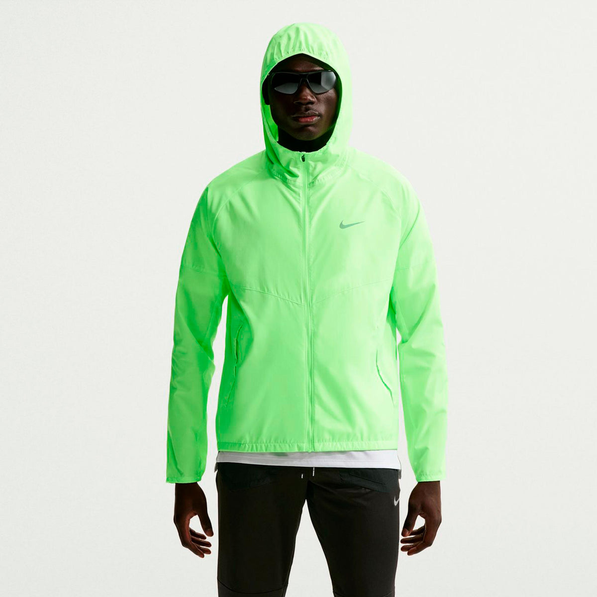 Nike Miler Veste running Hommes - vert clair, vert clair