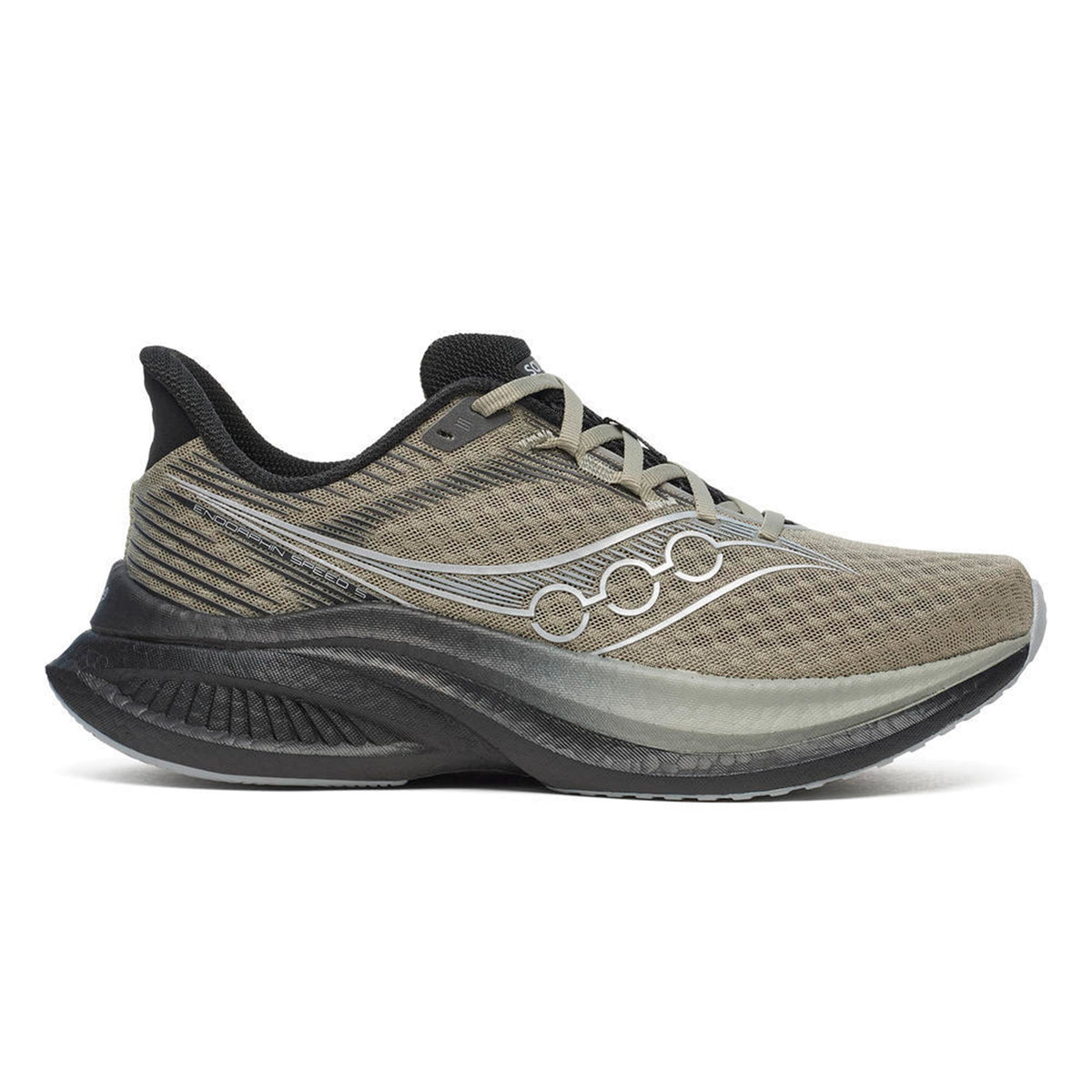 Saucony Endorphin Speed 5 Chaussure de compétition Hommes-kaki, noir