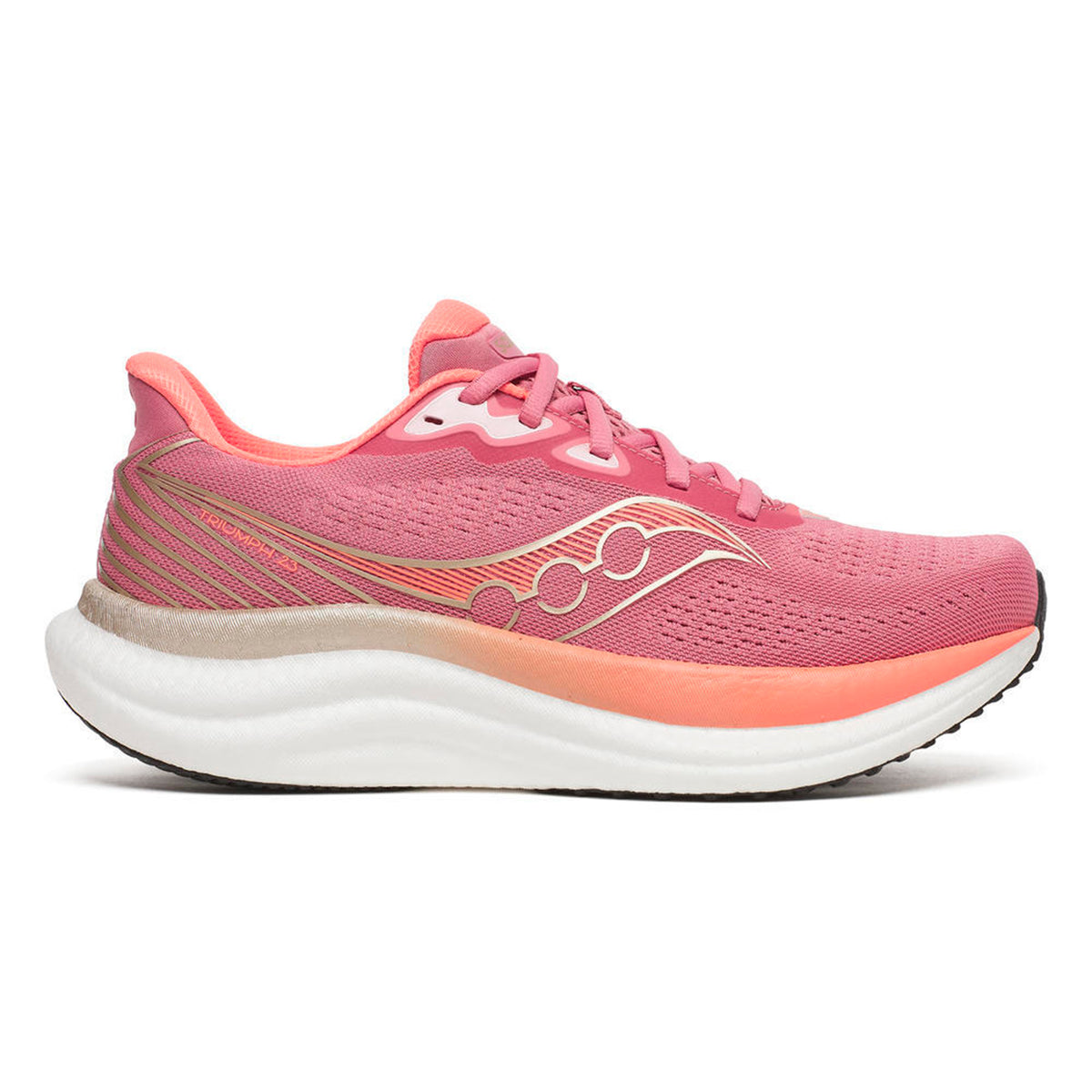 Saucony Triumph 23 Chaussure de running sans stabilisateurs Femmes - corail, noir