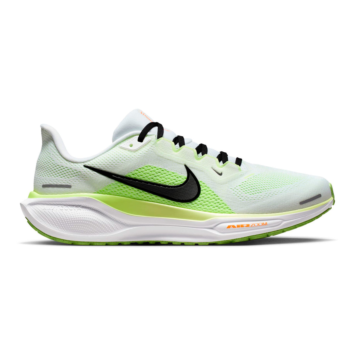 Nike Pegasus 41 Chaussure de running sans stabilisateurs - blanc, vert fluo