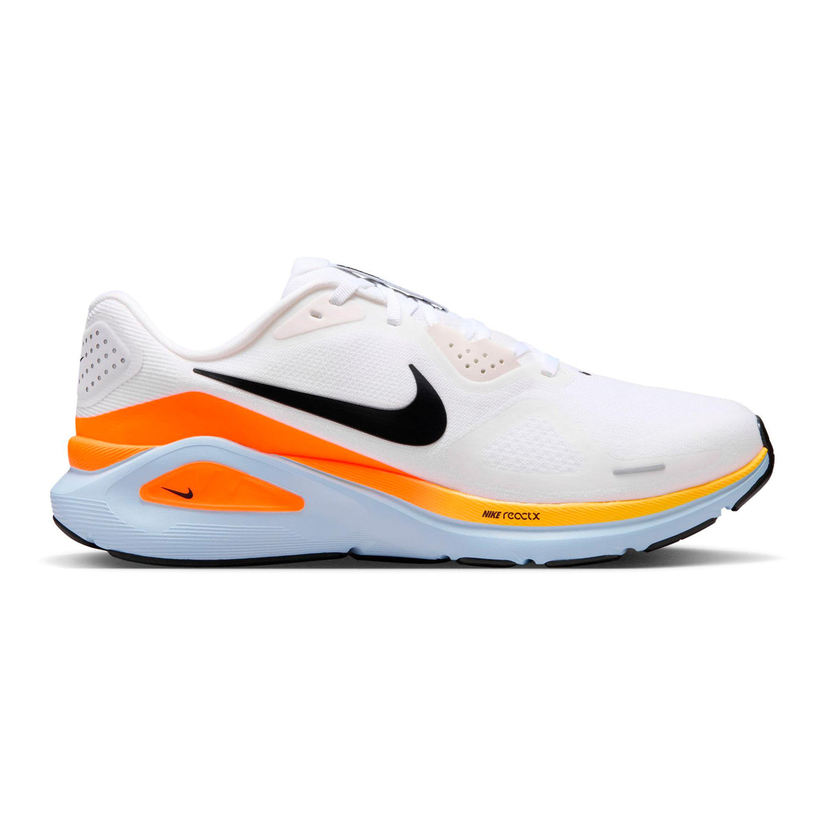 Nike Structure 26 Chaussure de running avec stabilisateurs Hommes - blanc, bleu clair
