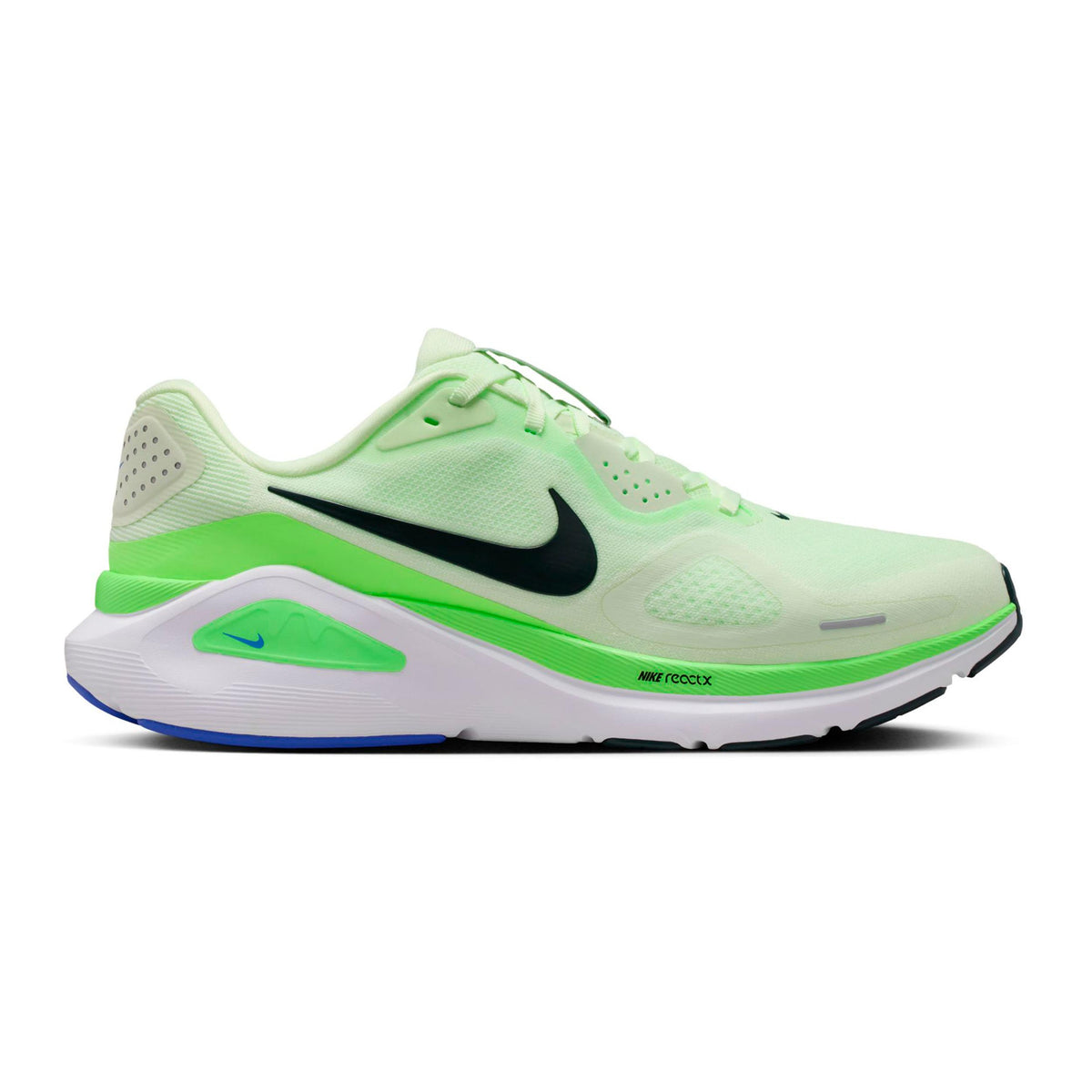 Nike Structure 26 Chaussure de running avec stabilisateurs Hommes - jaune lemon, vert