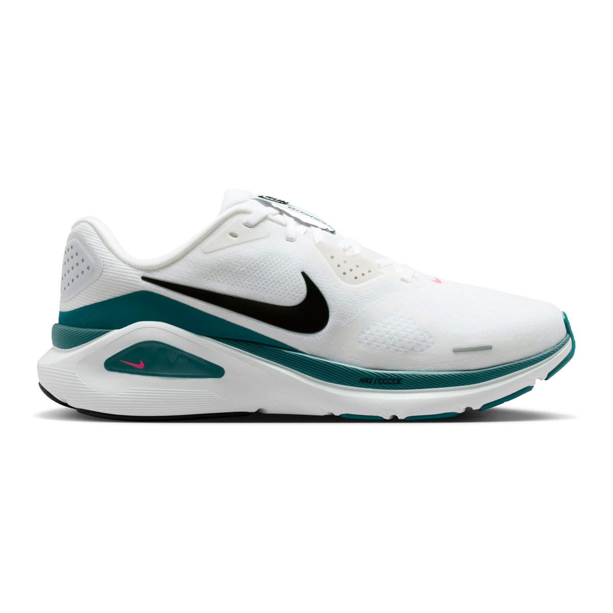 Nike Structure 26 Chaussure de running avec stabilisateurs Hommes - blanc, vert