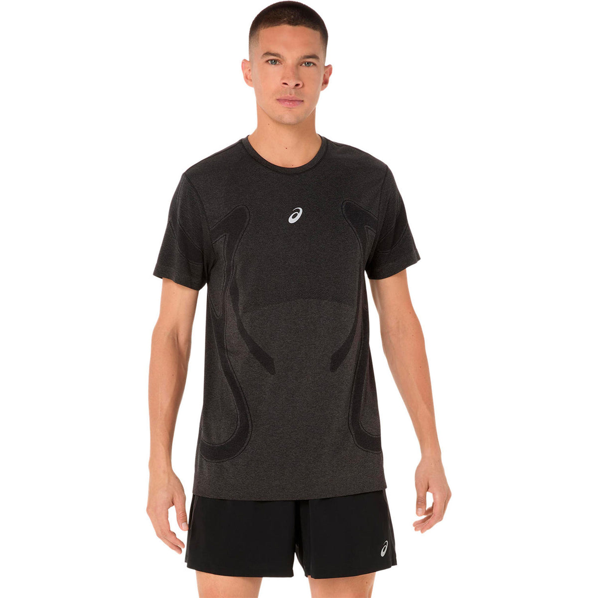 ASICS Road Seamless  Maillot de course Hommes - noir