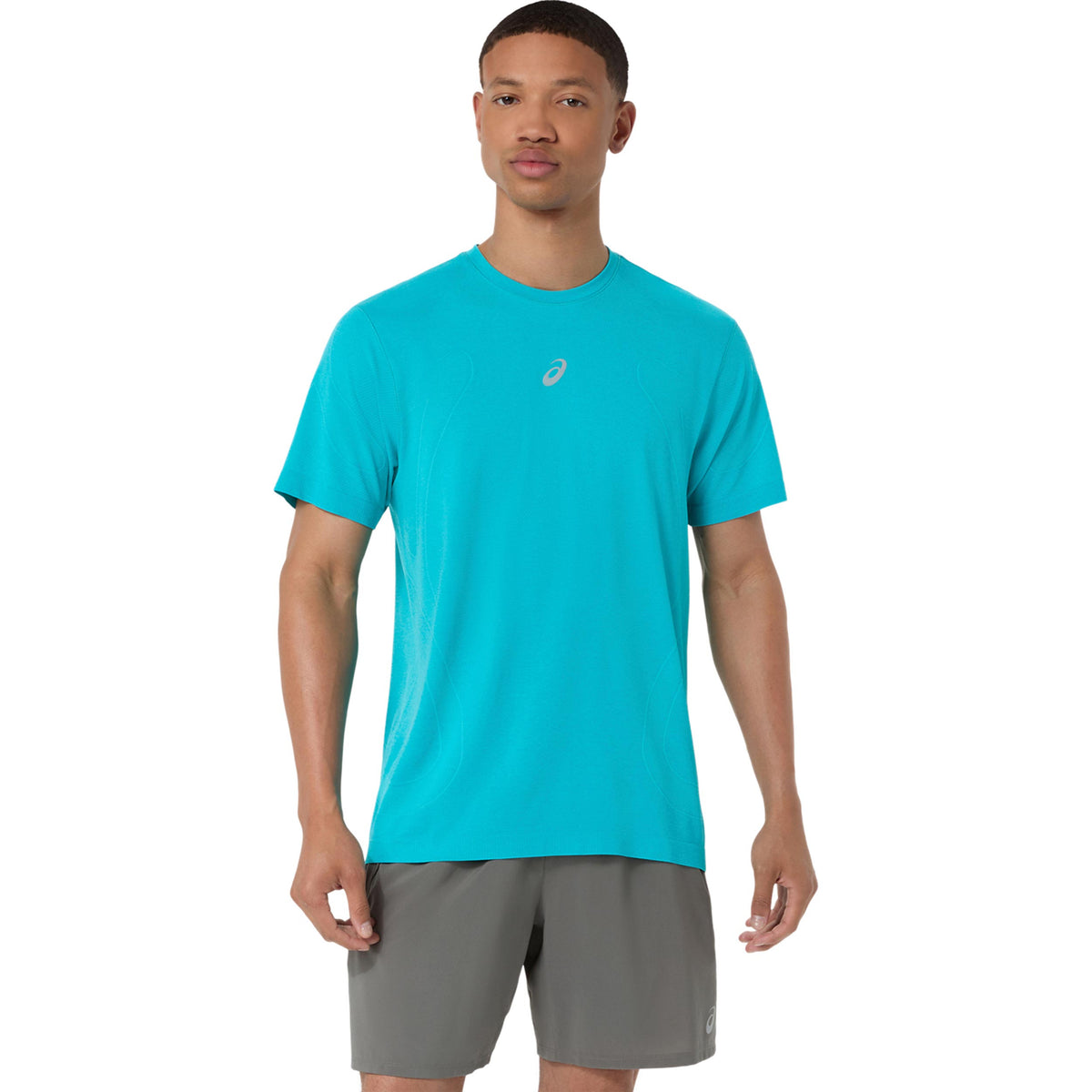 ASICS Road Seamless  Maillot de course Hommes - turquoise