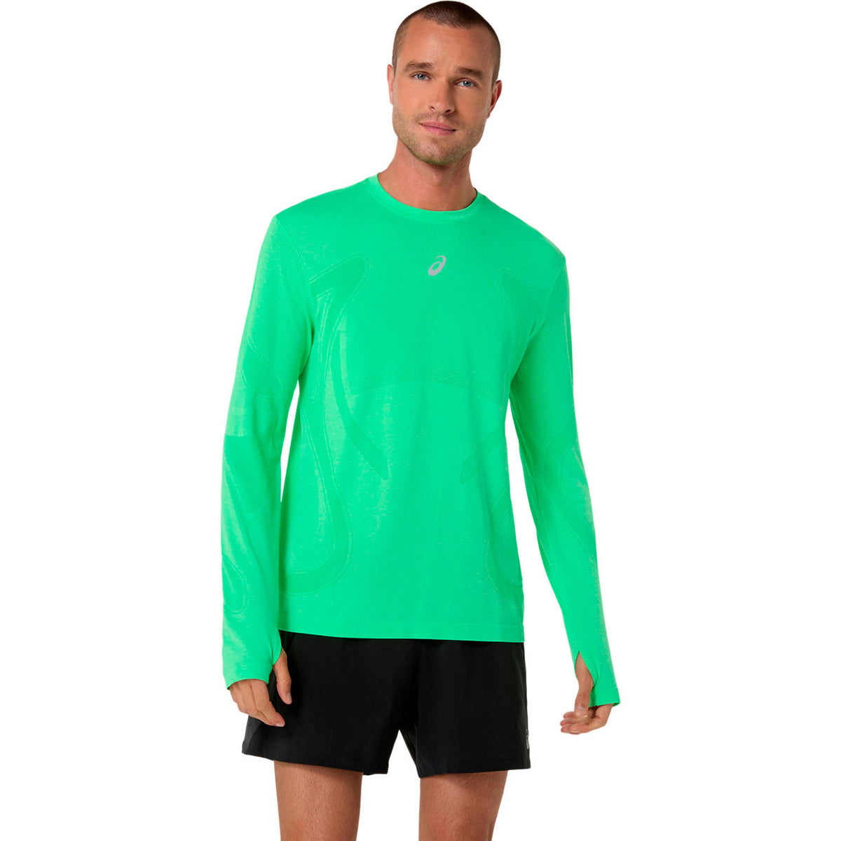 ASICS Road Seamless  Maillot de course Hommes - vert, vert
