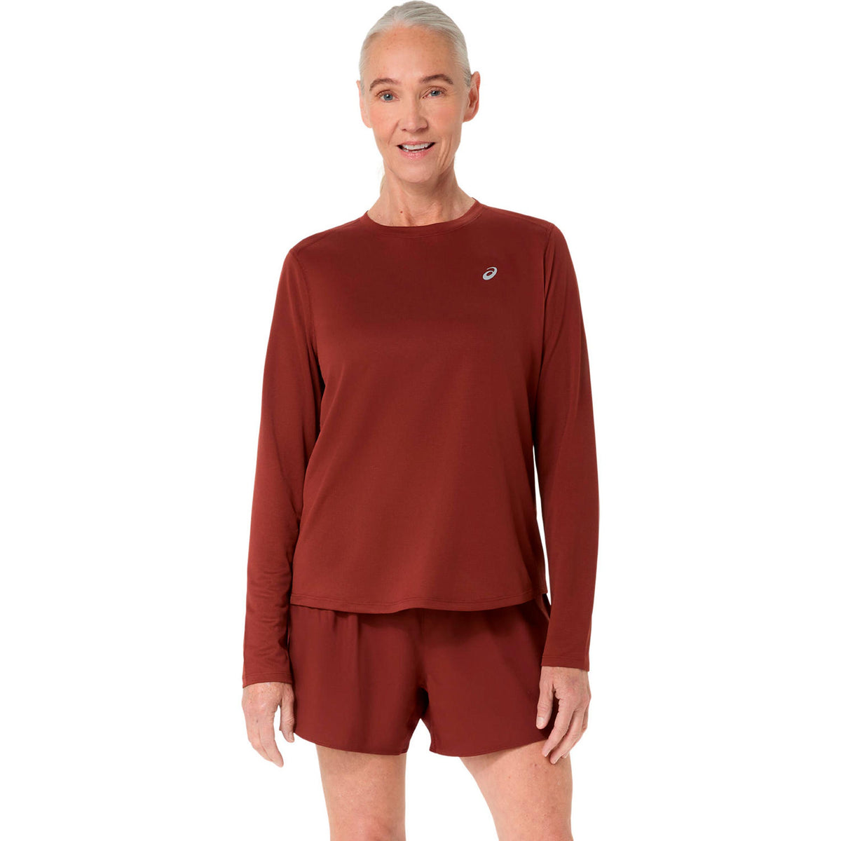 ASICS Core  Maillot de course Femmes - rouge foncé