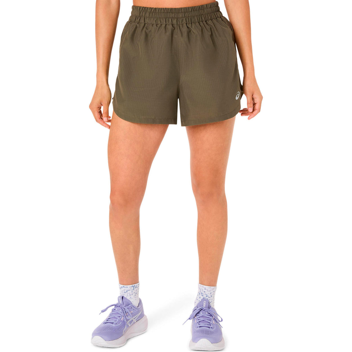 ASICS Nagino 4in Run Short de running Femmes-vert