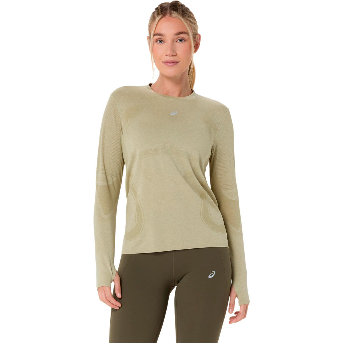 ASICS Road Seamless  Maillot de course Femmes - beige, beige
